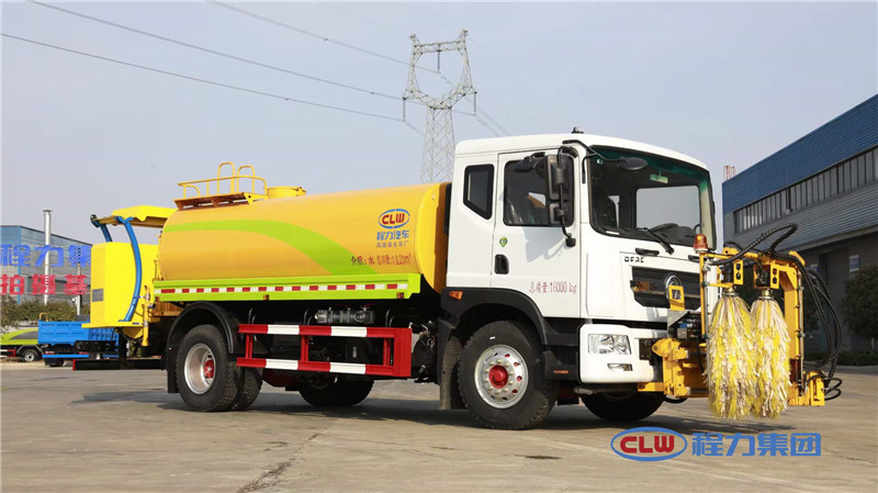 防撞車、護欄清洗車、灑水車三合一